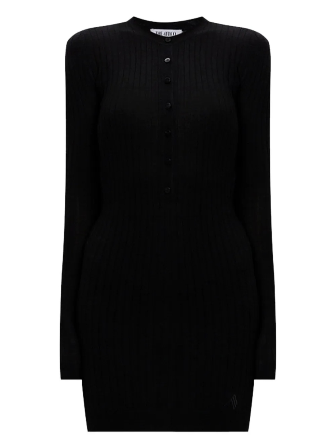 Кашемировое мини-платье The Attico, черный
Кашемировое мини-платье The Attico, черный