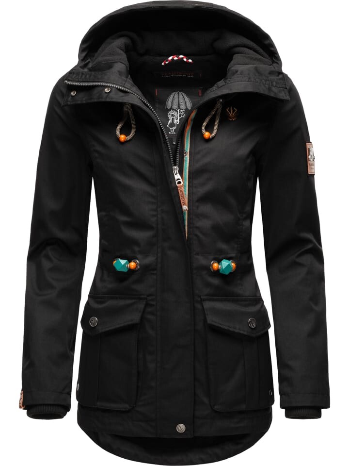 Переходная куртка Marikoo, черный
Переходная куртка Marikoo, черный