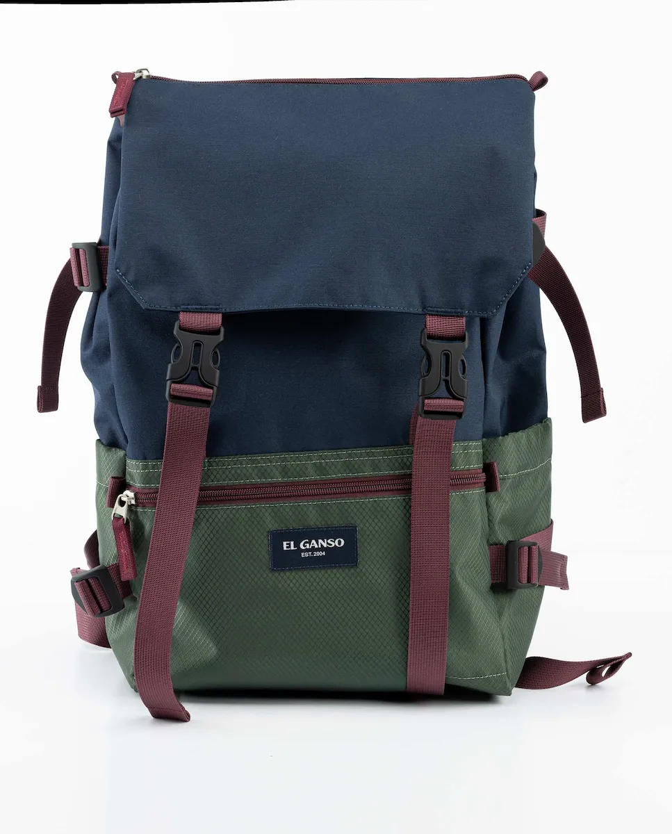 Однотонный универсальный походный рюкзак El Ganso, темно-синий
Однотонный универсальный походный рюкзак El Ganso, темно-синий