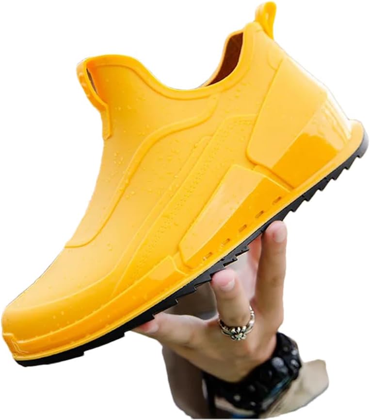 Мужские резиновые сапоги Wjnvfioo, водонепроницаемые рыболовные туфли, ботинки до щиколотки, противоскользящие обувь, резиновые водонепроницаемые сапоги для улицы, желтый
Мужские резиновые сапоги Wjnvfioo, водонепроницаемые рыболовные туфли, ботинки до щиколотки, противоскользящие обувь, резиновые водонепроницаемые сапоги для улицы, желтый