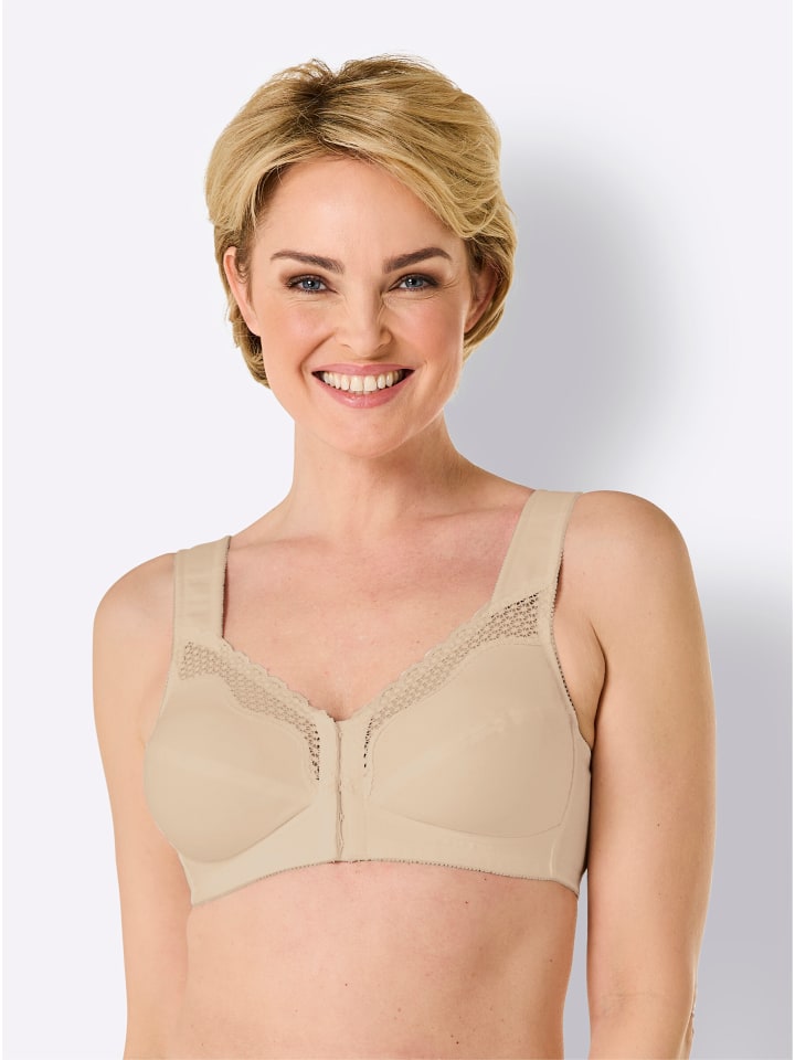 Бюстгальтер с застежкой спереди без косточек цвета слоновой кости Exquisite Form
Бюстгальтер с застежкой спереди без косточек цвета слоновой кости Exquisite Form