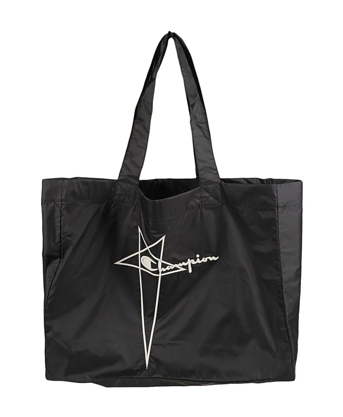 Большая сумка с логотипом Rick Owens, черный
Большая сумка с логотипом Rick Owens, черный