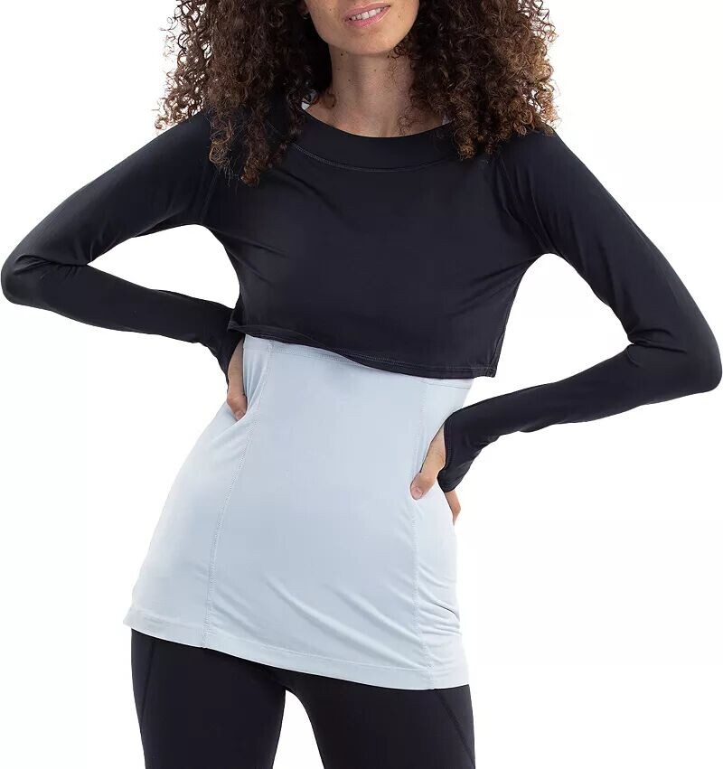 Женский укороченный топ Bloquv с защитой от солнца UPF 50, черный
Женский укороченный топ Bloquv с защитой от солнца UPF 50, черный