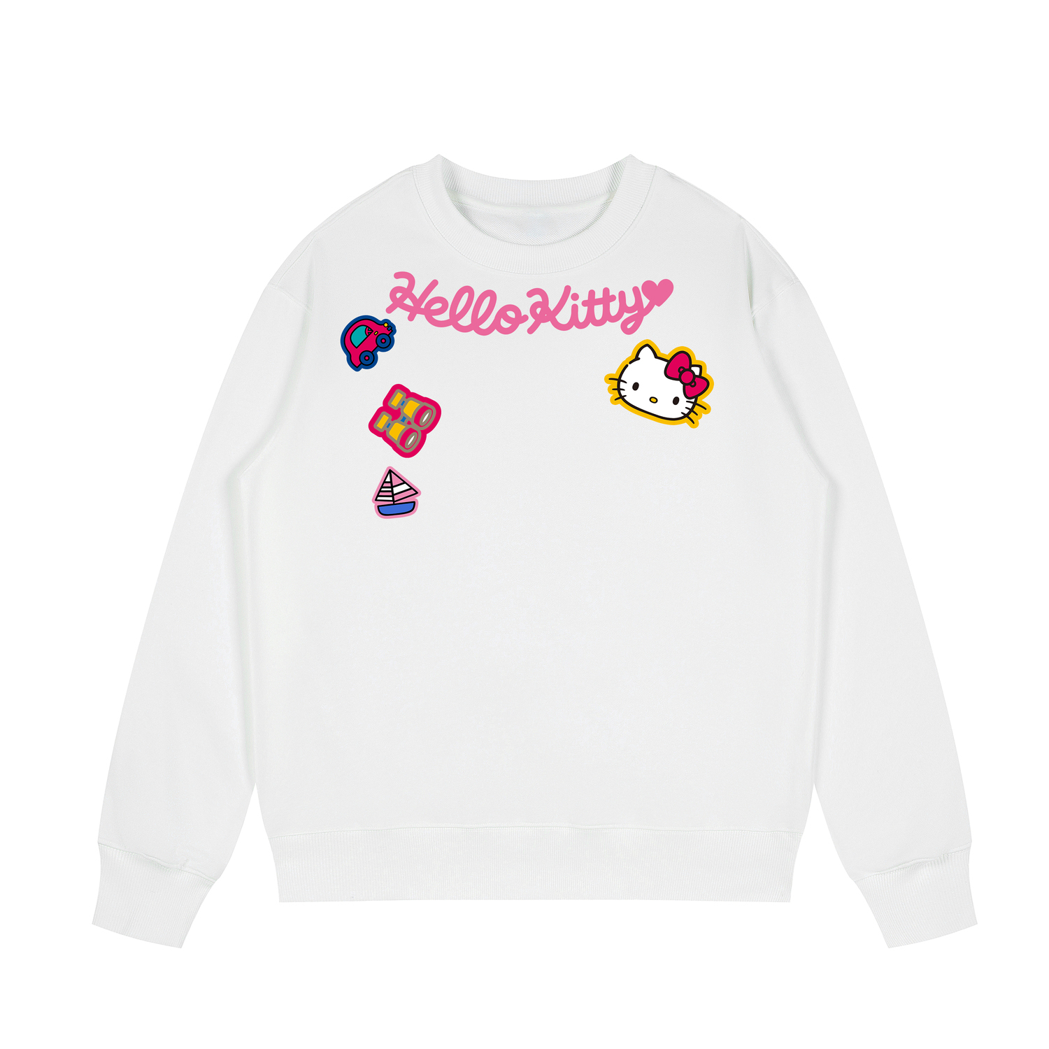 Hello Kitty Hello Kitty SS25 свитшот Unisex Sanrio, белый
Hello Kitty Hello Kitty SS25 свитшот Unisex Sanrio, белый