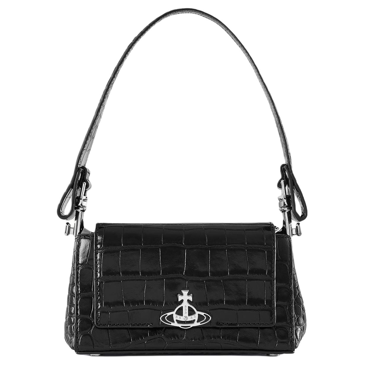 Vivienne Westwood Кожаная сумка через плечо маленькая женская черная
Vivienne Westwood Кожаная сумка через плечо маленькая женская черная