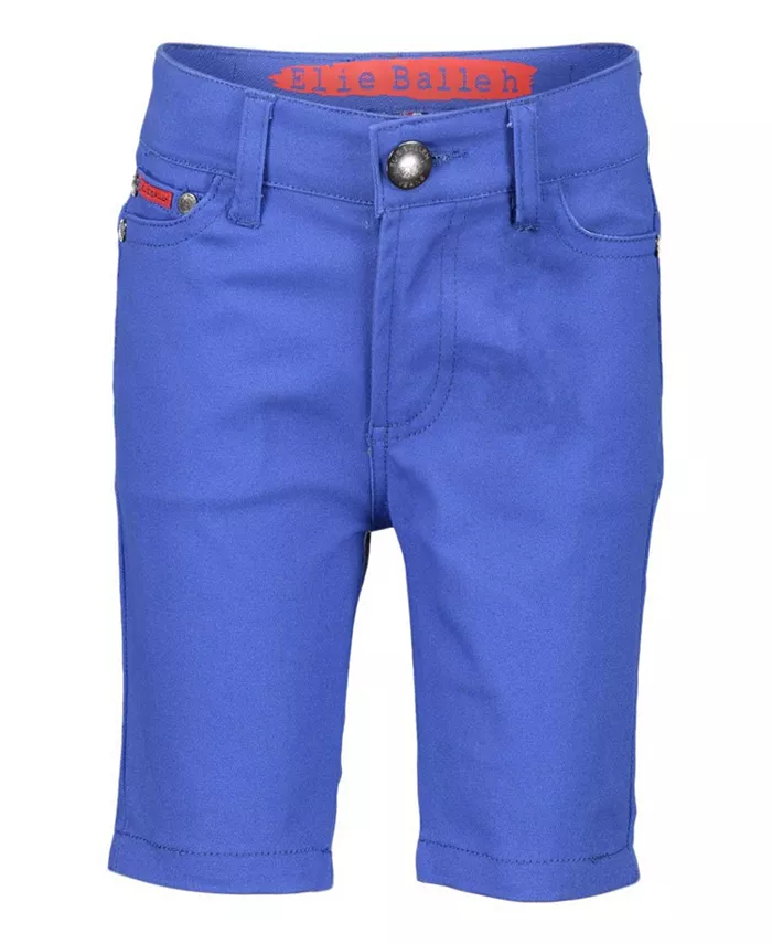 Короткие шорты из хлопкового твила Royal Blue для больших мальчиков Elie Balleh, синий
Короткие шорты из хлопкового твила Royal Blue для больших мальчиков Elie Balleh, синий