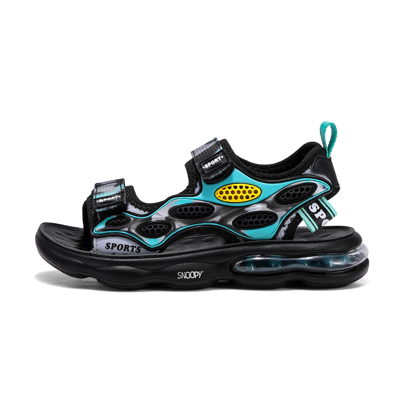 Детские сандалии с противоскользящей подошвой, износостойкие, дышащие, с низким верхом SNOOPY, черный/синий
Детские сандалии с противоскользящей подошвой, износостойкие, дышащие, с низким верхом SNOOPY, черный/синий