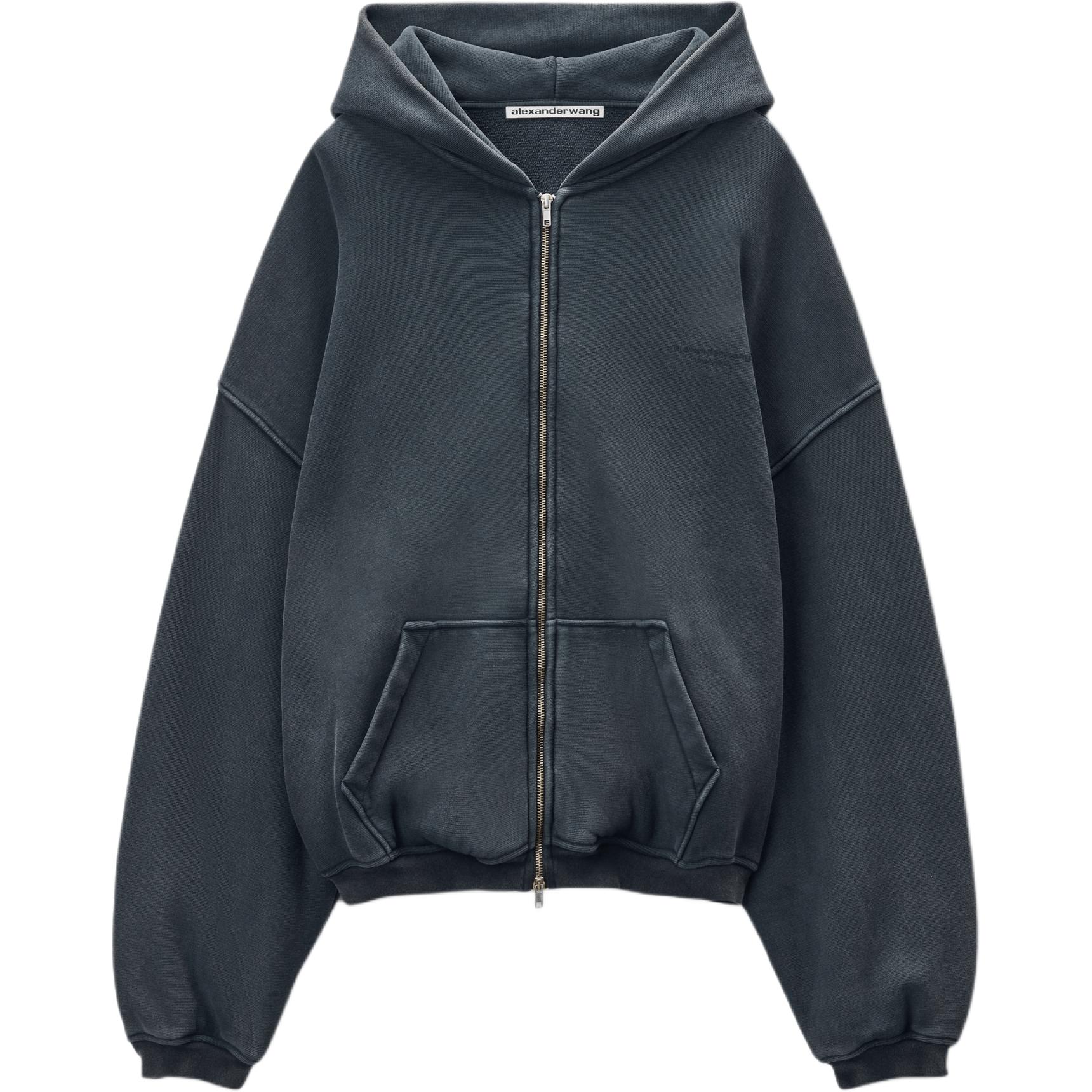 Hooded Zip up Jacket Alexander Wang, черный
Hooded Zip up Jacket Alexander Wang, черный
