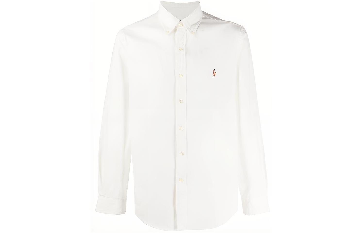 Футболка поло с вышитым логотипом Ralph Lauren, белая
Футболка поло с вышитым логотипом Ralph Lauren, белая