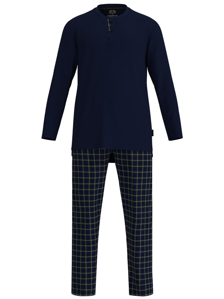 CECEBA Пижама Larisa в сине-темную клетку
CECEBA Пижама Larisa в сине-темную клетку