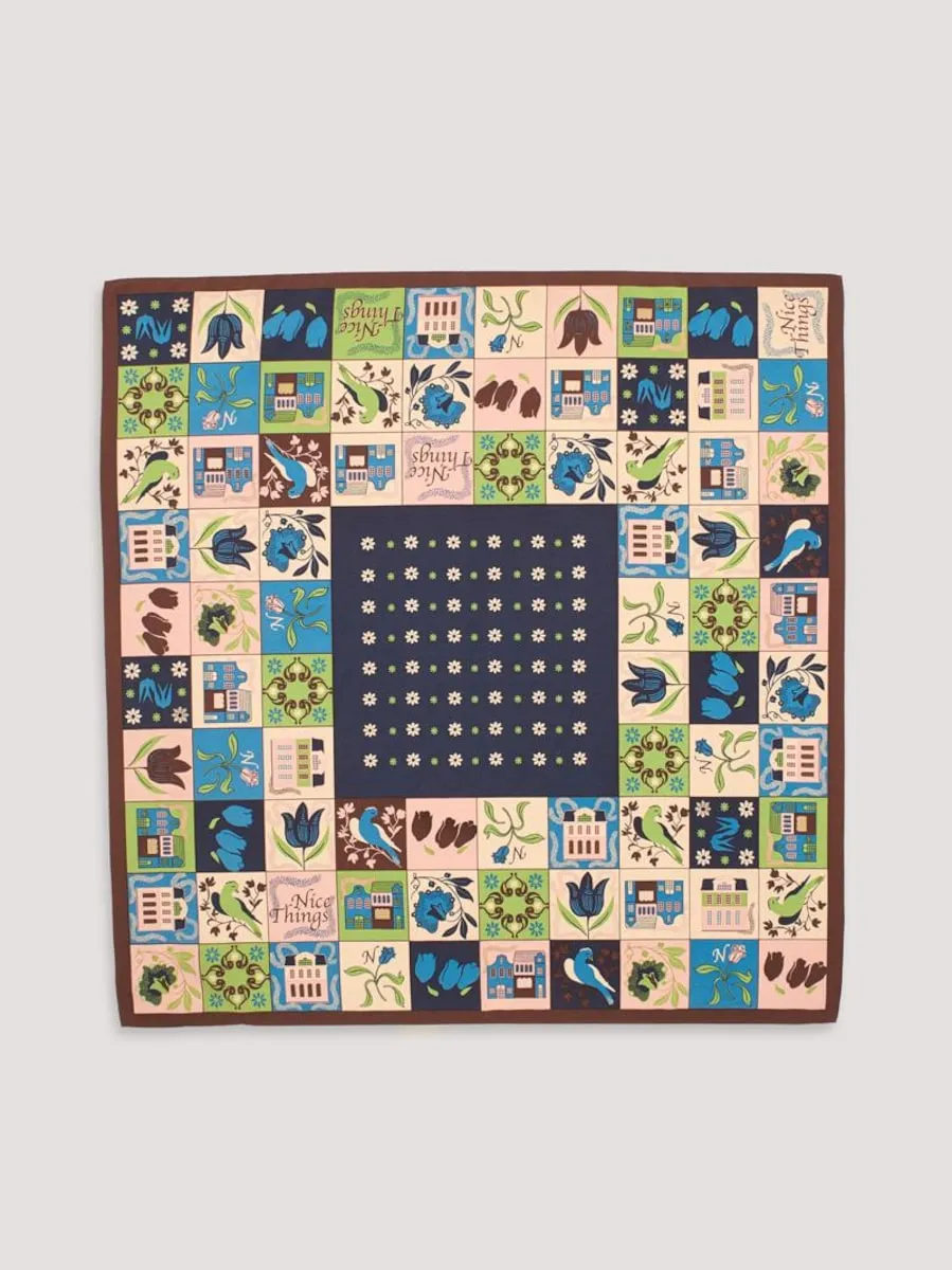 Женский платок с цветочным узором Nice Things, синий
Женский платок с цветочным узором Nice Things, синий