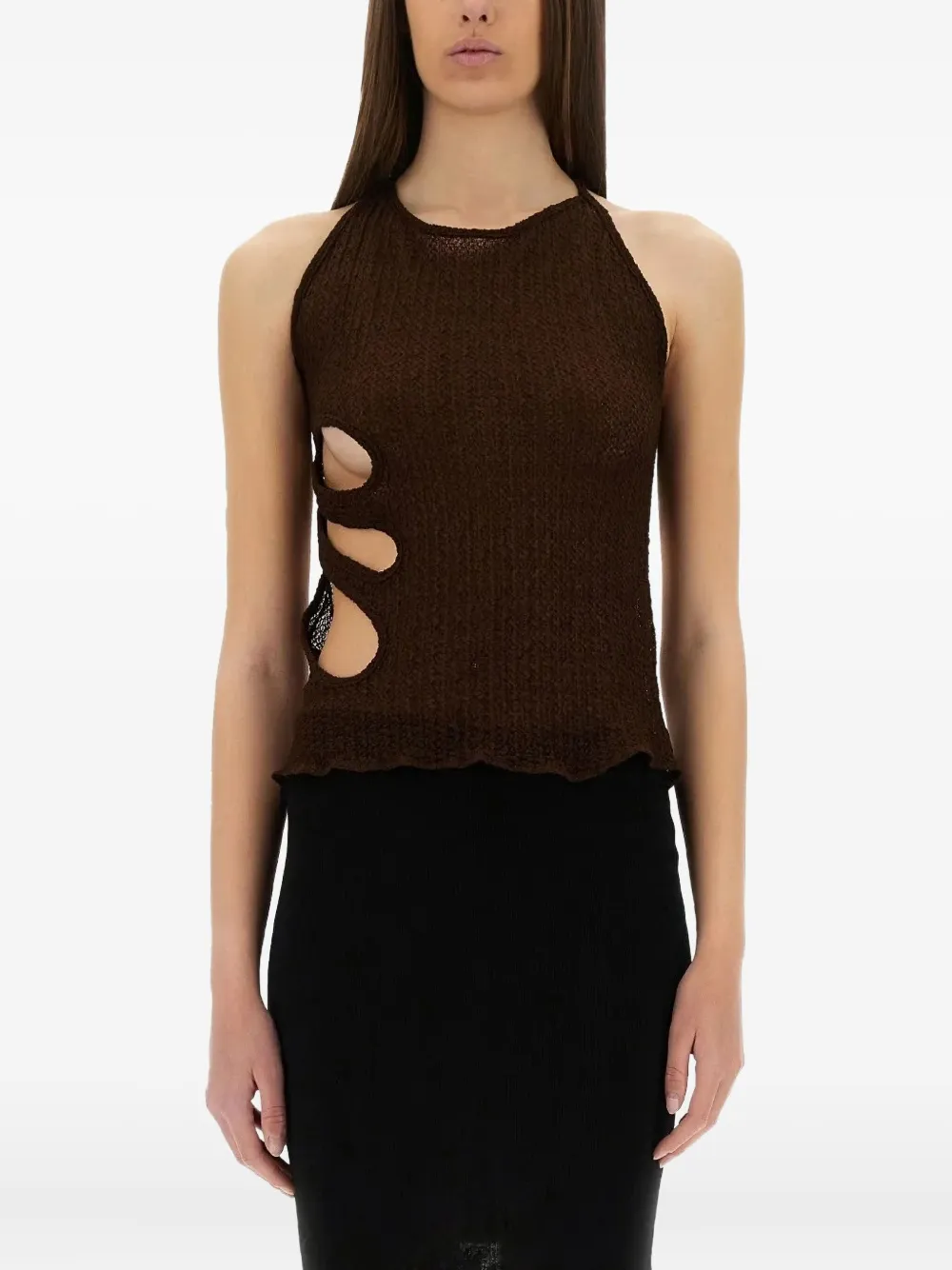 Топ Lily с вырезом халтер Selia Richwood, коричневый
Топ Lily с вырезом халтер Selia Richwood, коричневый