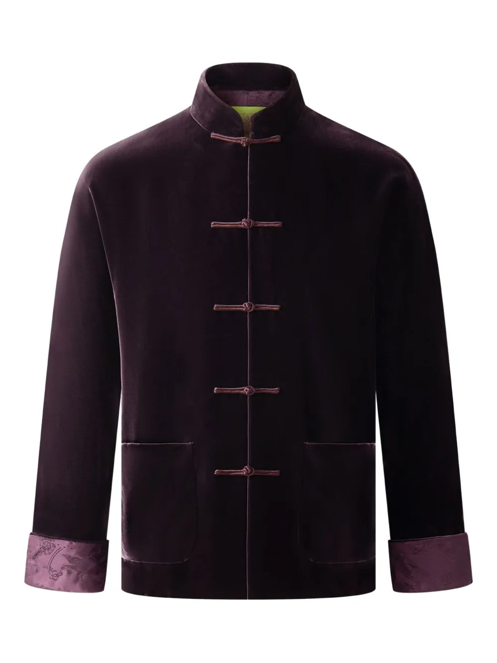 Бархатный жакет с рисунком лошади Shanghai Tang, фиолетовый
Бархатный жакет с рисунком лошади Shanghai Tang, фиолетовый