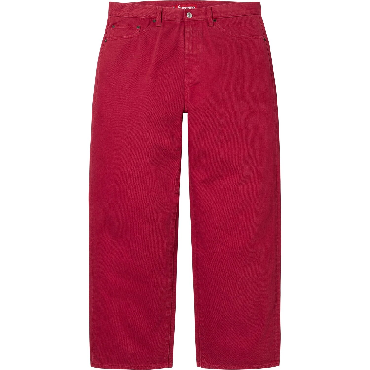 Мешковатые джинсы SS24 Supreme, красный
Мешковатые джинсы SS24 Supreme, красный