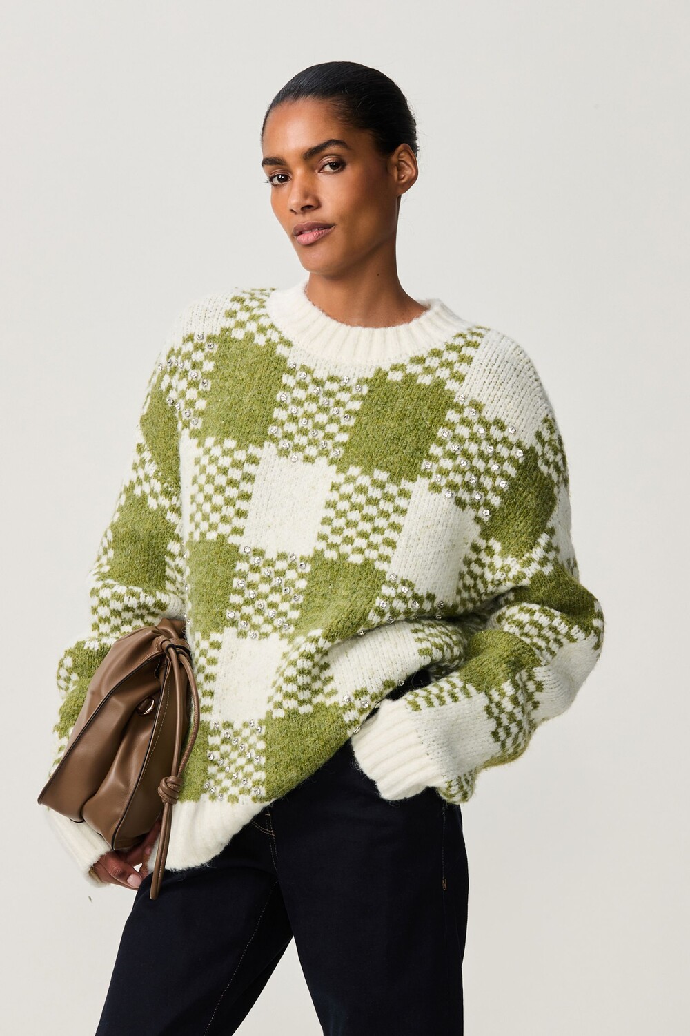 Трикотажная туника с круглым вырезом Next, зеленый
Трикотажная туника с круглым вырезом Next, зеленый