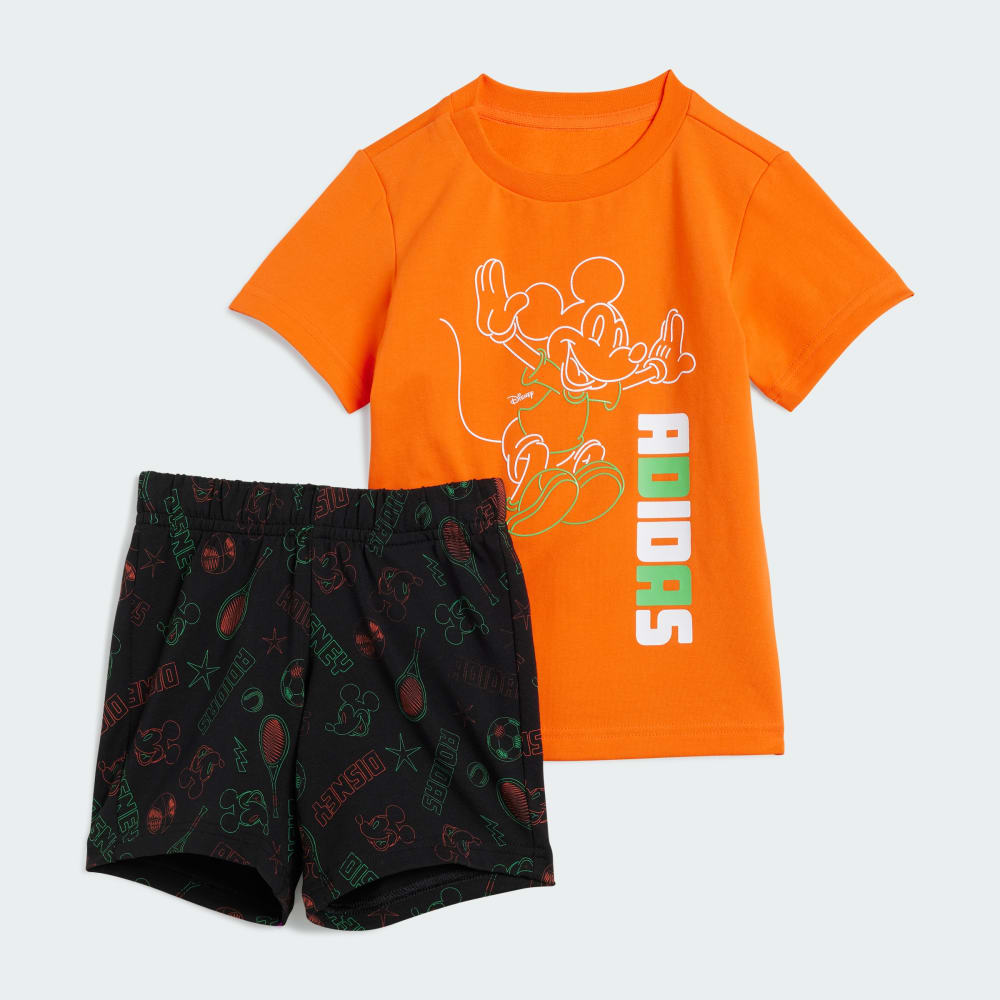 Комплект Adidas Disney Mickey Mouse Tee Set Kids, цвет Semi Impact Orange/Off White
Комплект Adidas Disney Mickey Mouse Tee Set Kids, цвет Semi Impact Orange/Off White