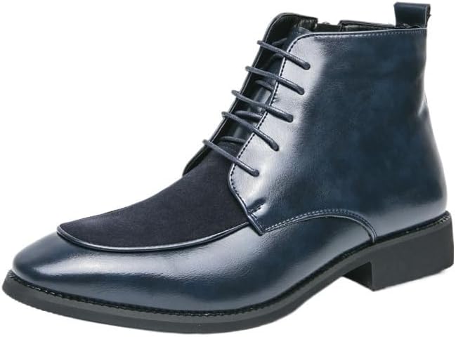 Мужские кожаные ботинки на низком каблуке, мужские челси, классическая деловая кожаная обувь, для повседневной носки, вождения, прогулок, вечеринок Zestrelax, синий
Мужские кожаные ботинки на низком каблуке, мужские челси, классическая деловая кожаная обувь, для повседневной носки, вождения, прогулок, вечеринок Zestrelax, синий