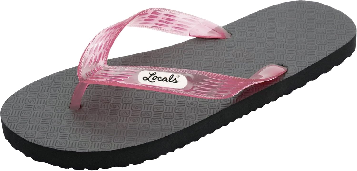 Оригинальные шлепанцы Locals Hawaii унисекс, черный/розовый
Оригинальные шлепанцы Locals Hawaii унисекс, черный/розовый