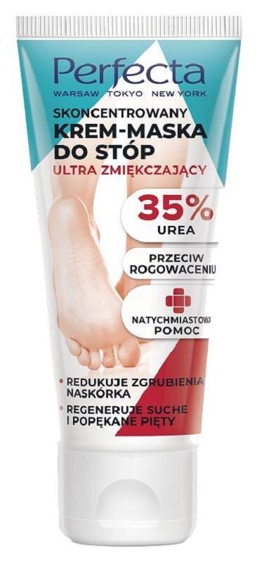 Perfecta 35% UREA маска для ног, 80 ml
Perfecta 35% UREA маска для ног, 80 ml