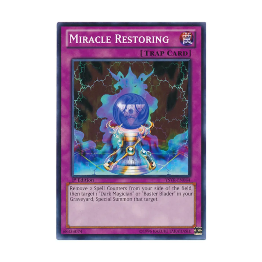 CCG Чудо-восстановление (Общее), Yu-Gi-Oh - Structure Deck - Yugi Reloaded - Singles
CCG Чудо-восстановление (Общее), Yu-Gi-Oh - Structure Deck - Yugi Reloaded - Singles