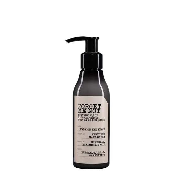 Парфюмированная сыворотка для рук, 150 мл Forget Me Not Walk on the beach
Парфюмированная сыворотка для рук, 150 мл Forget Me Not Walk on the beach