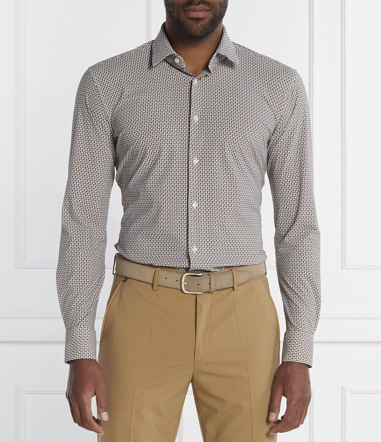 Рубашка BOSS BLACK P-HANK-s-kent-C1-222 Slim Fit, коричневый
Рубашка BOSS BLACK P-HANK-s-kent-C1-222 Slim Fit, коричневый