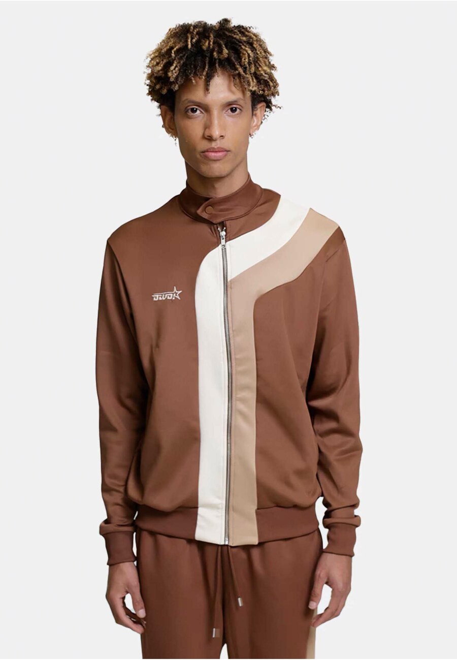 Толстовка с капюшоном на молнии DEF, коричневый 
Толстовка с капюшоном на молнии DEF, коричневый