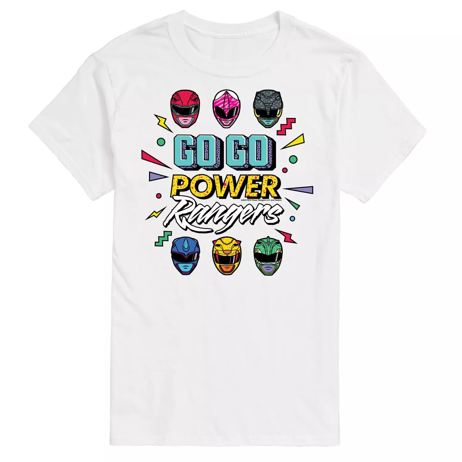 Футболка Big & Tall Power Rangers Go Go с графическим рисунком Licensed Character, белый
Футболка Big & Tall Power Rangers Go Go с графическим рисунком Licensed Character, белый