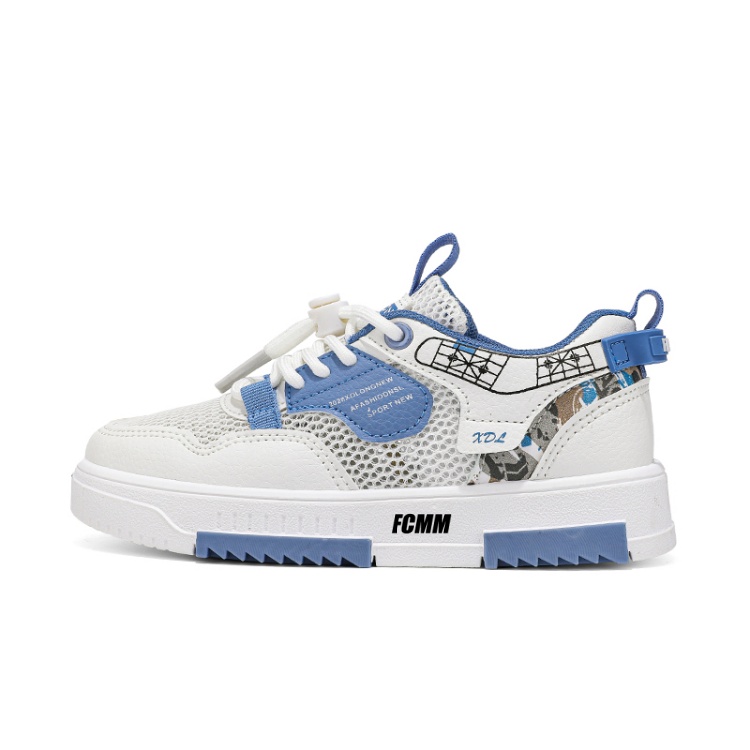 Нескользящие и дышащие низкие детские кроссовки для скейтбординга FCMM, белый/синий
Нескользящие и дышащие низкие детские кроссовки для скейтбординга FCMM, белый/синий
