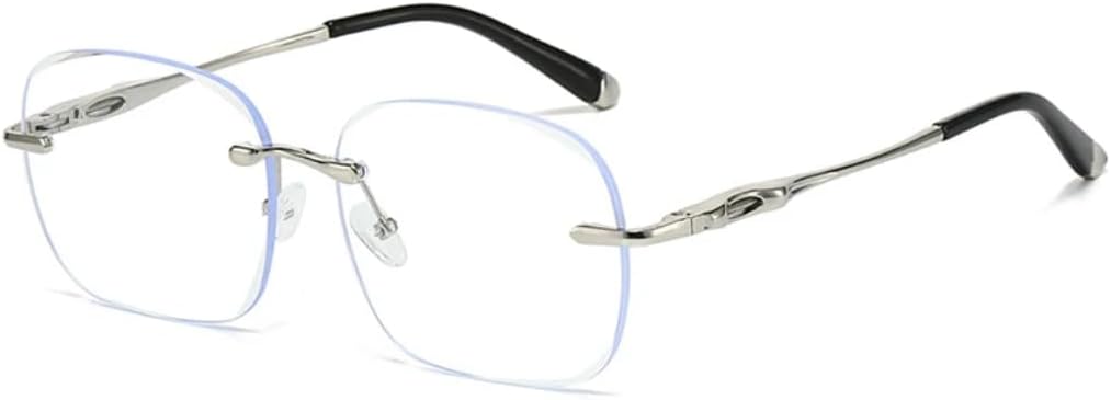 Ретро-солнцезащитные очки квадратной формы без оправы для женщин, модные очки с прозрачными линзами с градиентом цвета океана, защита от УФ-излучения UV400 для мужчин TVTBBVV, Silver Clear
Ретро-солнцезащитные очки квадратной формы без оправы для женщин, модные очки с прозрачными линзами с градиентом цвета океана, защита от УФ-излучения UV400 для мужчин TVTBBVV, Silver Clear