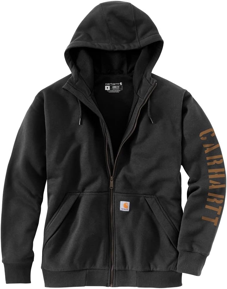 Carhartt Men's 105443 Rain Defender Loose Fit Fleece-Lined Logo Graphi, Black, Черный, Carhartt Men's 105443 Rain Defender Loose Fit Fleece-Lined Logo Graphi, Black
Carhartt Men's 105443 Rain Defender Loose Fit Fleece-Lined Logo Graphi, Black, Черный, Carhartt Men's 105443 Rain Defender Loose Fit Fleece-Lined Logo Graphi, Black