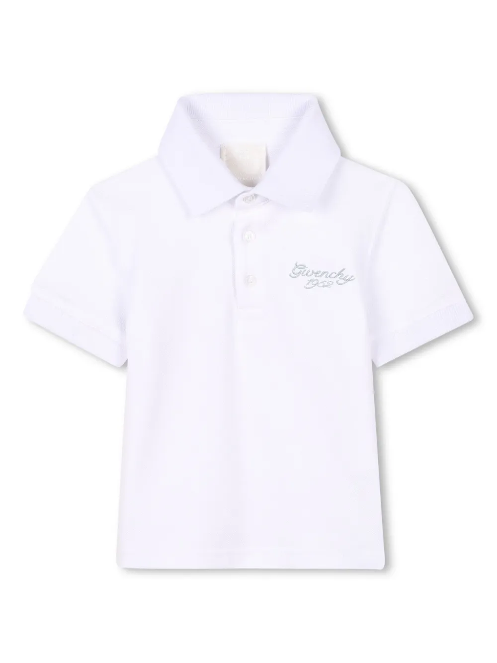 Рубашка поло с вышитым логотипом Givenchy Kids, белый
Рубашка поло с вышитым логотипом Givenchy Kids, белый