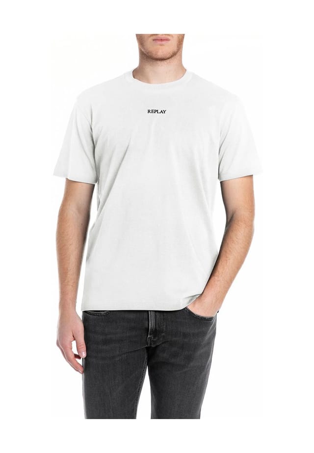 Хлопковая футболка Replay, белый
Хлопковая футболка Replay, белый