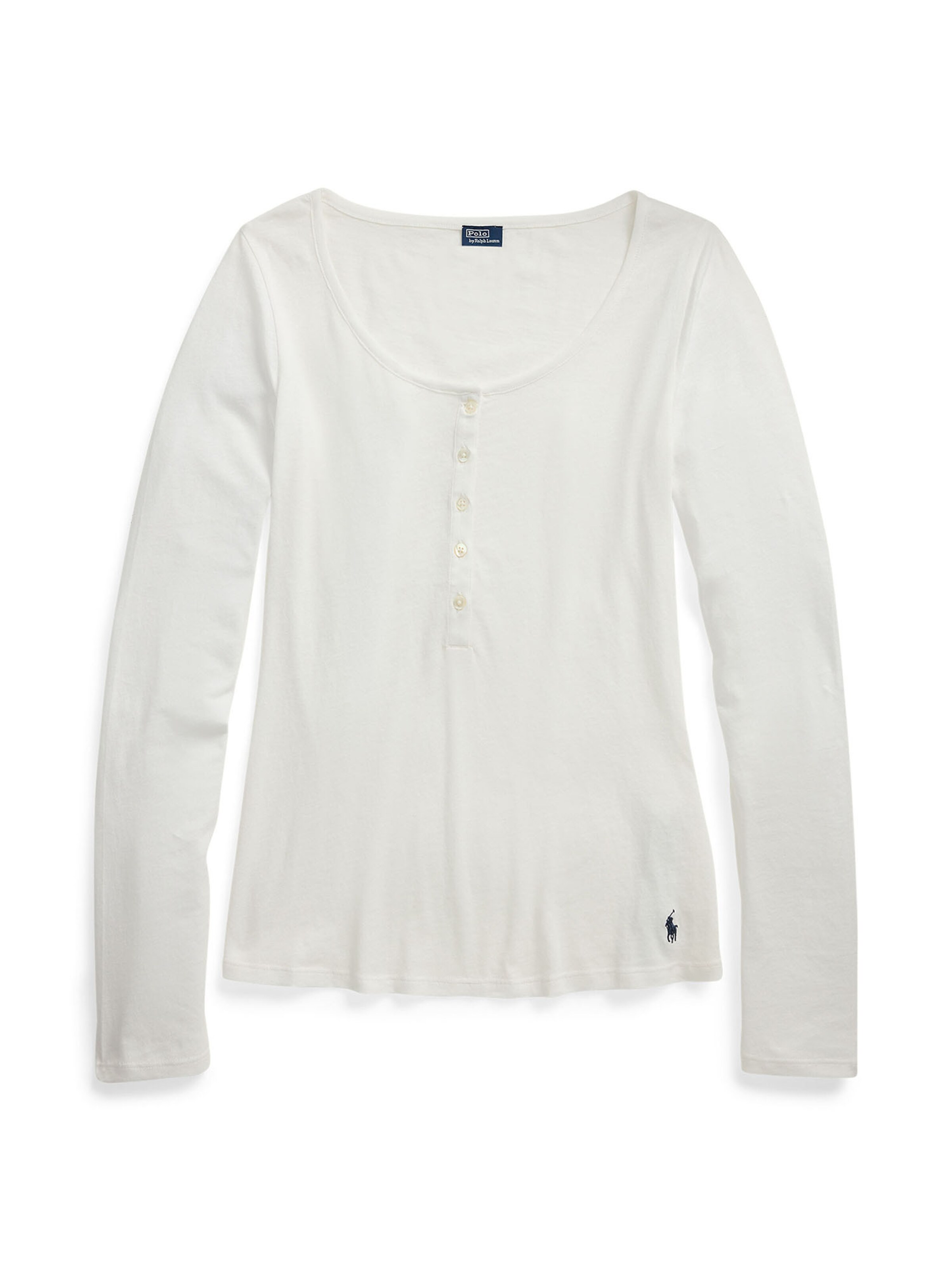 Polo Ralph Lauren Лонгслив 'Whisper Weight Cotton' в цвете Off White
Polo Ralph Lauren Лонгслив 'Whisper Weight Cotton' в цвете Off White