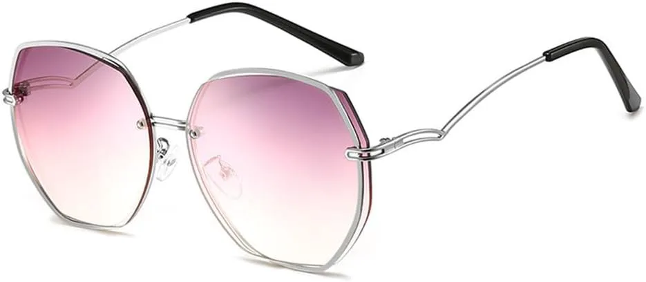 Женские солнцезащитные очки без оправы 2027 года, металлическая оправа, винтажные многоугольные солнцезащитные очки с защитой от УФ-излучения UV400 MTZJH, 9
Женские солнцезащитные очки без оправы 2027 года, металлическая оправа, винтажные многоугольные солнцезащитные очки с защитой от УФ-излучения UV400 MTZJH, 9