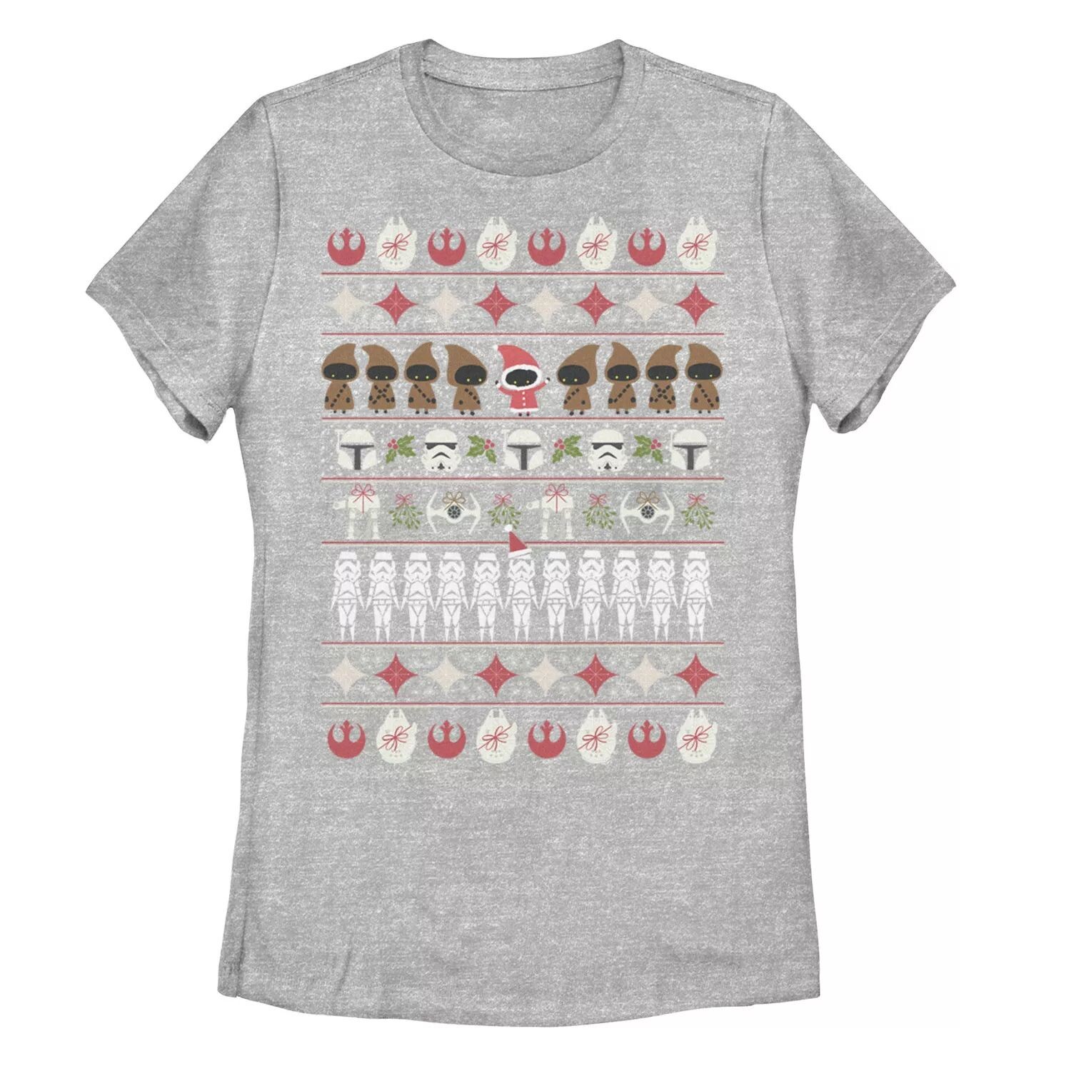 Детская футболка в стиле рождественского уродливого свитера со «Звездными войнами» Licensed Character
Детская футболка в стиле рождественского уродливого свитера со «Звездными войнами» Licensed Character