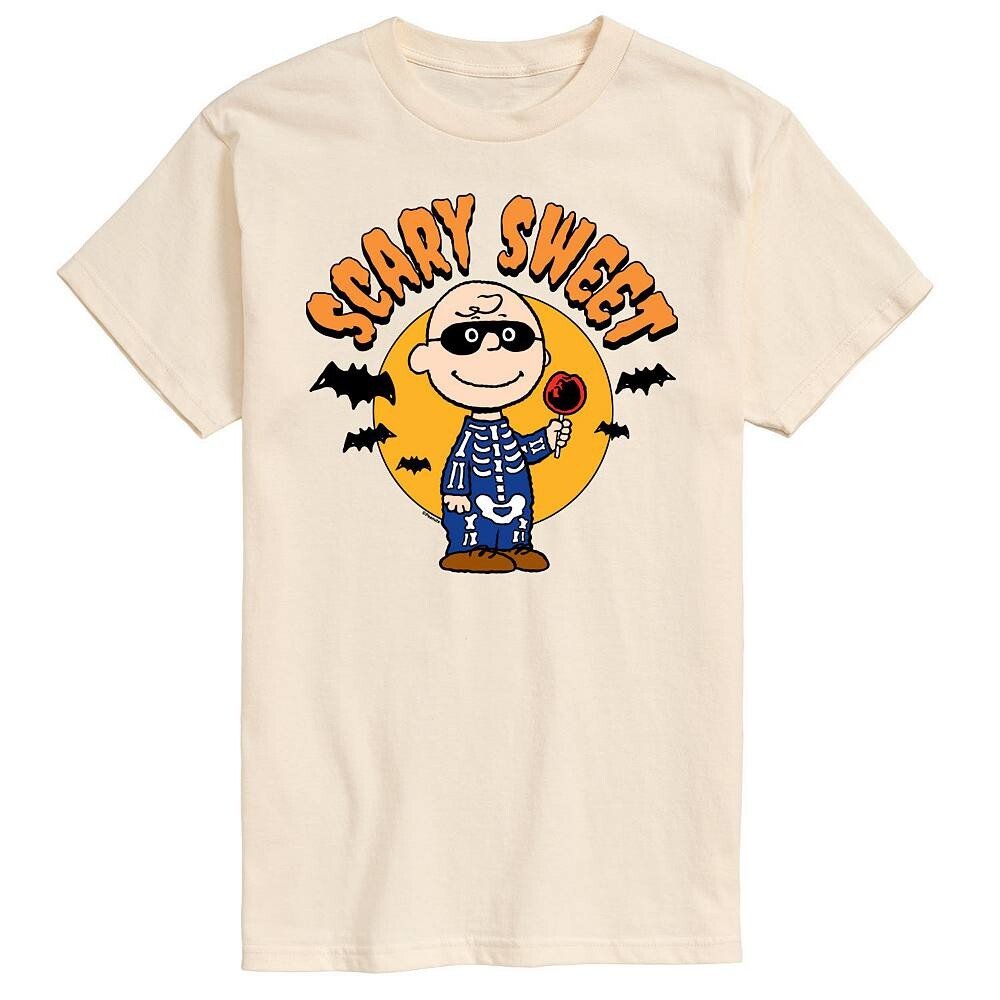 Мужская футболка Peanuts Charlie Brown Scary Sweet с рисунком Licensed Character, бежевый
Мужская футболка Peanuts Charlie Brown Scary Sweet с рисунком Licensed Character, бежевый