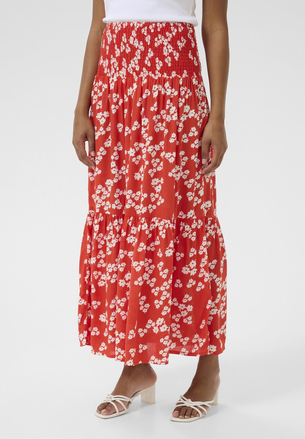 Юбка макси Kaffe, светло-красный
Юбка макси Kaffe, светло-красный