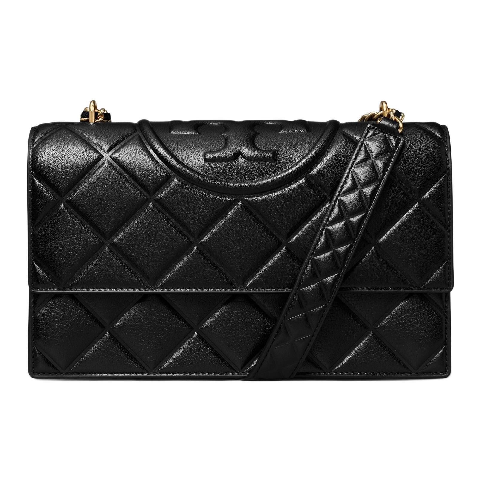 TORY BURCH Кожаная сумка кроссбоди среднего размера
TORY BURCH Кожаная сумка кроссбоди среднего размера