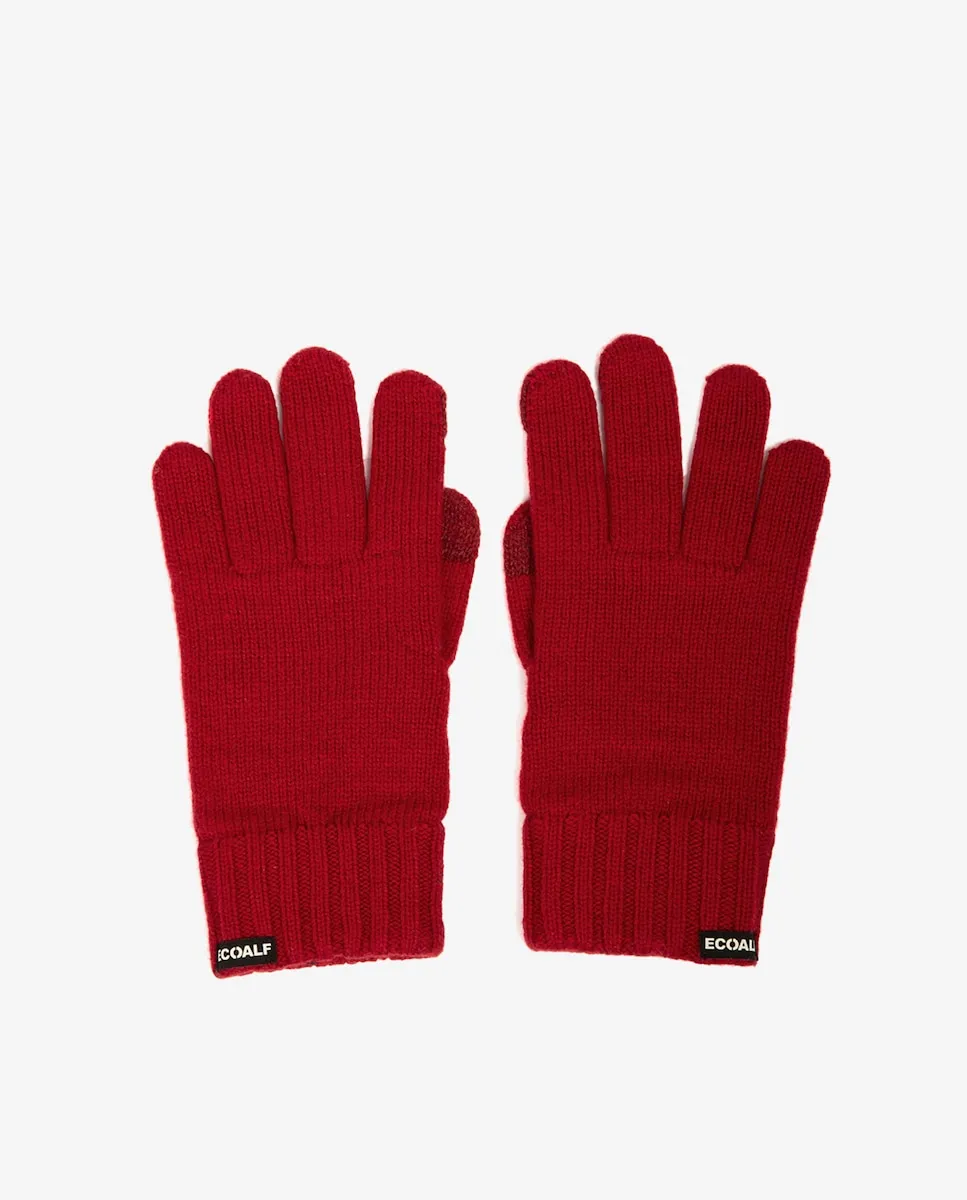 Мужские перчатки с маленьким логотипом сбоку Ecoalf, красный
Мужские перчатки с маленьким логотипом сбоку Ecoalf, красный