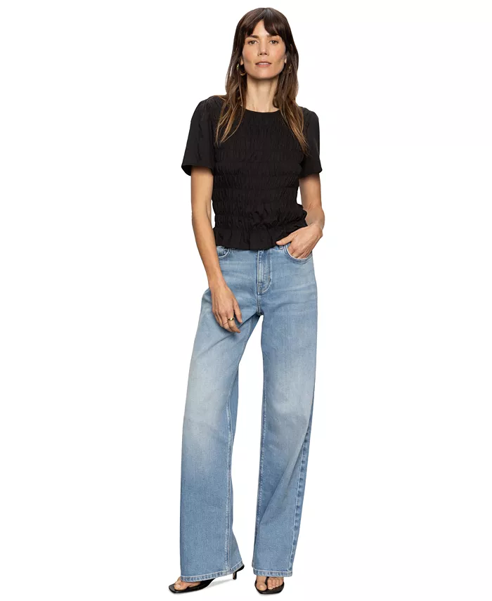 Женская хлопковая блузка Better Together со сборками Sanctuary, черный
Женская хлопковая блузка Better Together со сборками Sanctuary, черный