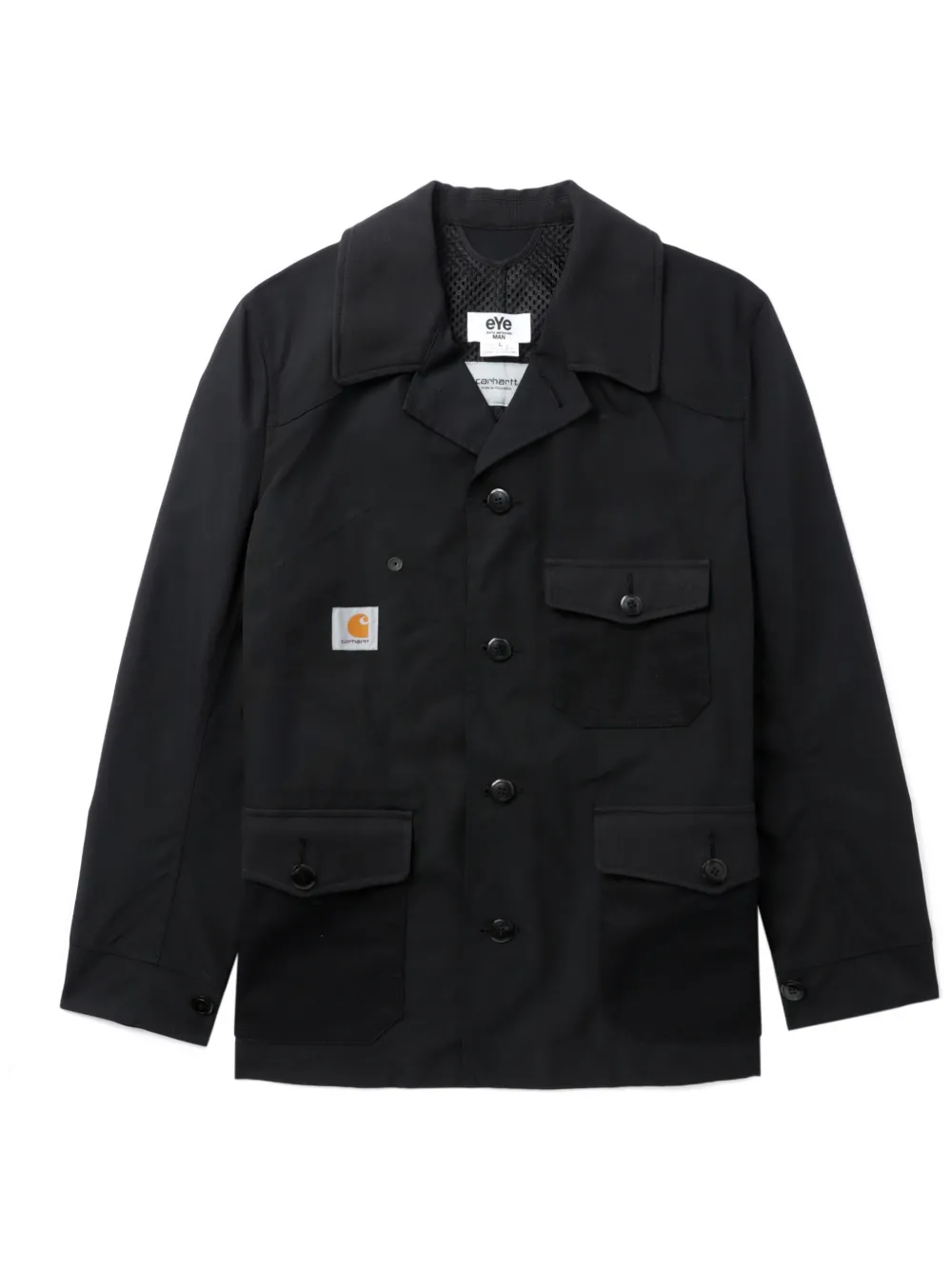 Куртка из коллаборации с Carhartt Junya Watanabe MAN, черный
Куртка из коллаборации с Carhartt Junya Watanabe MAN, черный