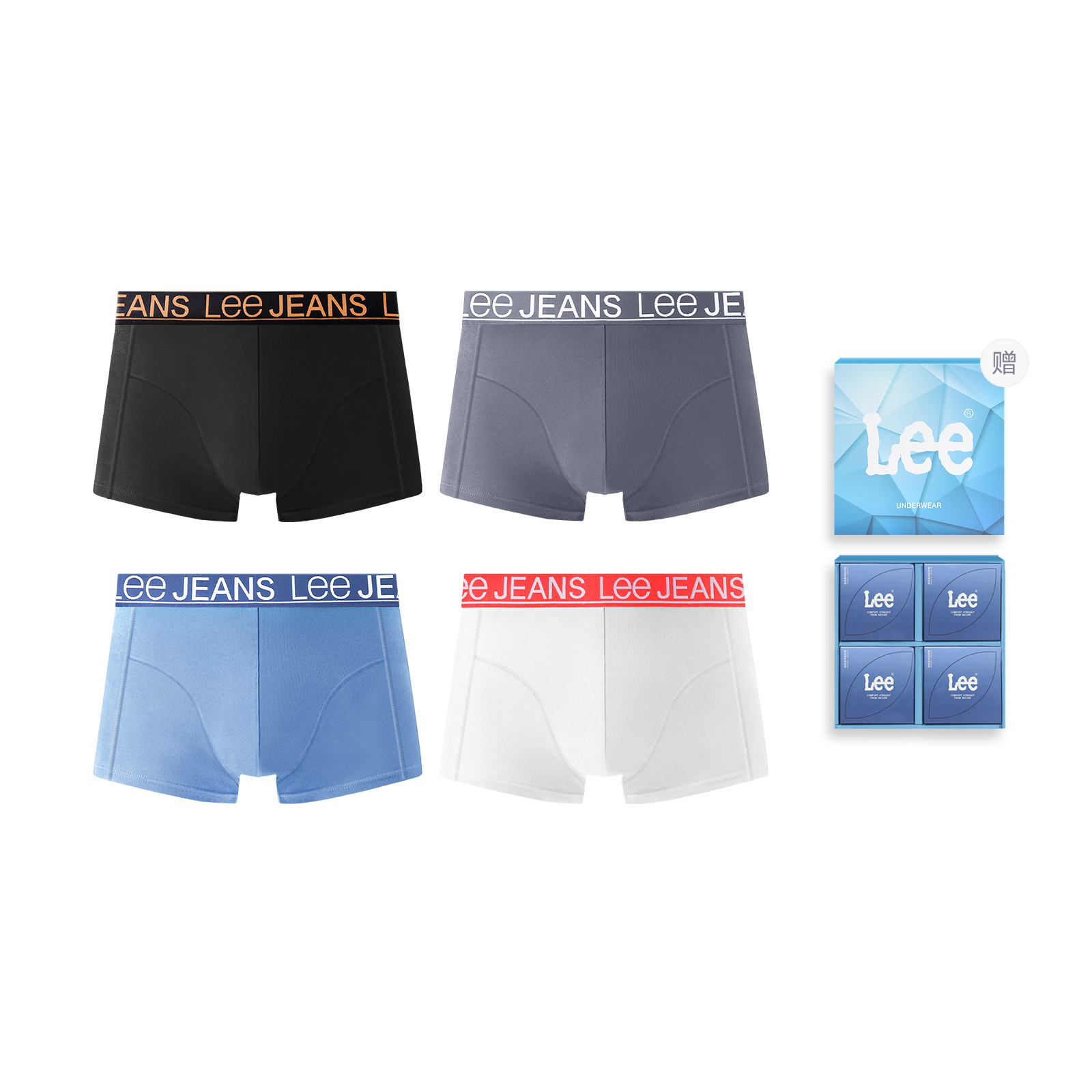 Lee Sunset 4.0 подарочный набор мужского белья 4 шт
Lee Sunset 4.0 подарочный набор мужского белья 4 шт