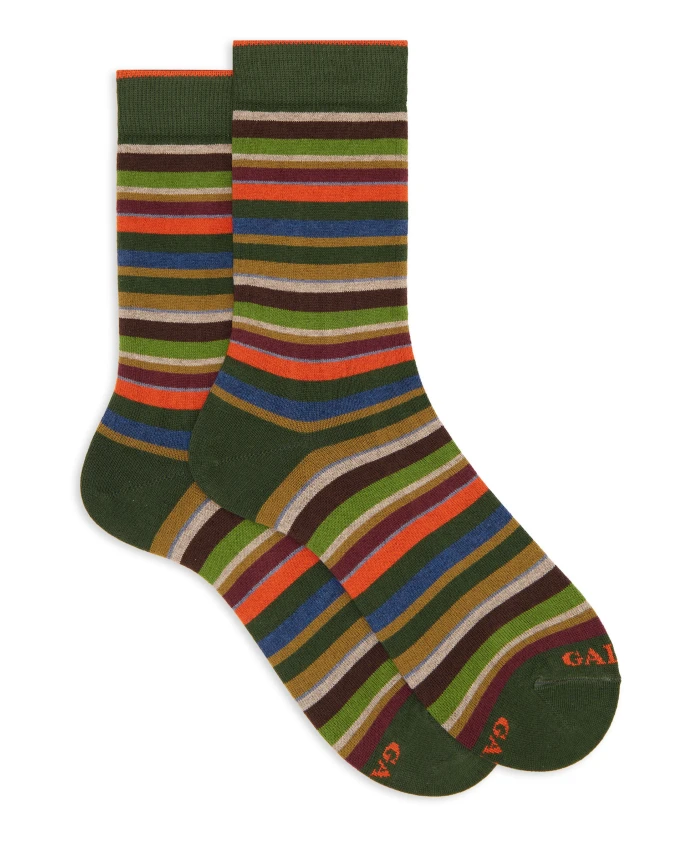 Короткие носки с микроузором из хлопка и кашемира. Gallo, мультиколор
Короткие носки с микроузором из хлопка и кашемира. Gallo, мультиколор