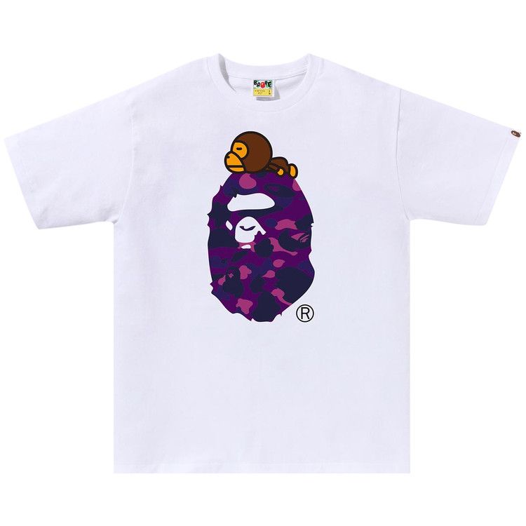 Футболка BAPE Color Camo Milo On Big Ape Tee, White/Purple, Белый, Футболка BAPE Color Camo Milo On Big Ape Tee, White/Purple
Футболка BAPE Color Camo Milo On Big Ape Tee, White/Purple, Белый, Футболка BAPE Color Camo Milo On Big Ape Tee, White/Purple