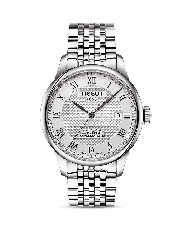 Часы Tissot Le Locle, 39,3 мм, серебряный
Часы Tissot Le Locle, 39,3 мм, серебряный