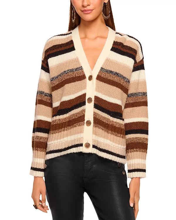 Полосатый кардиган Кэролайн Ramy Brook, мультиколор
Полосатый кардиган Кэролайн Ramy Brook, мультиколор