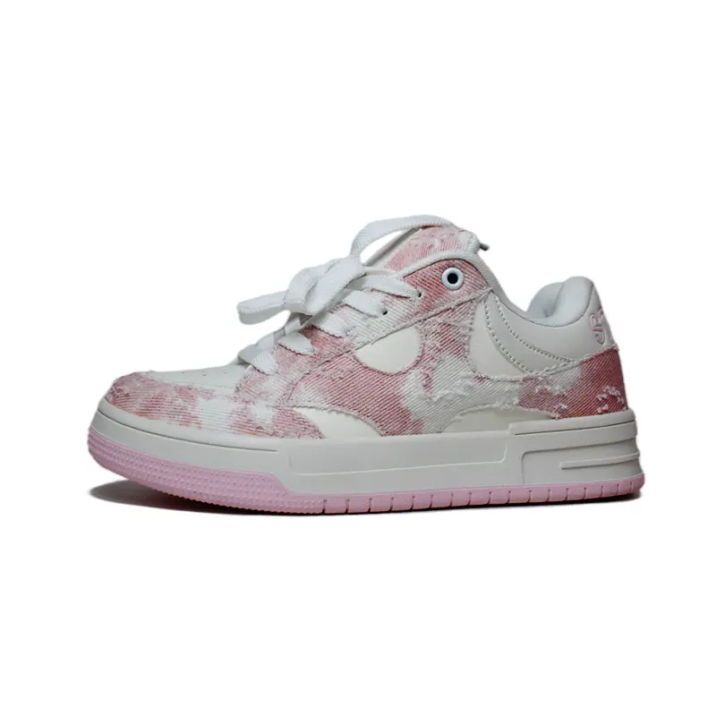 JIANGSHOU Прочные дышащие низкие скейтерские кроссовки унисекс бело-розовые, цвет White Pink
JIANGSHOU Прочные дышащие низкие скейтерские кроссовки унисекс бело-розовые, цвет White Pink