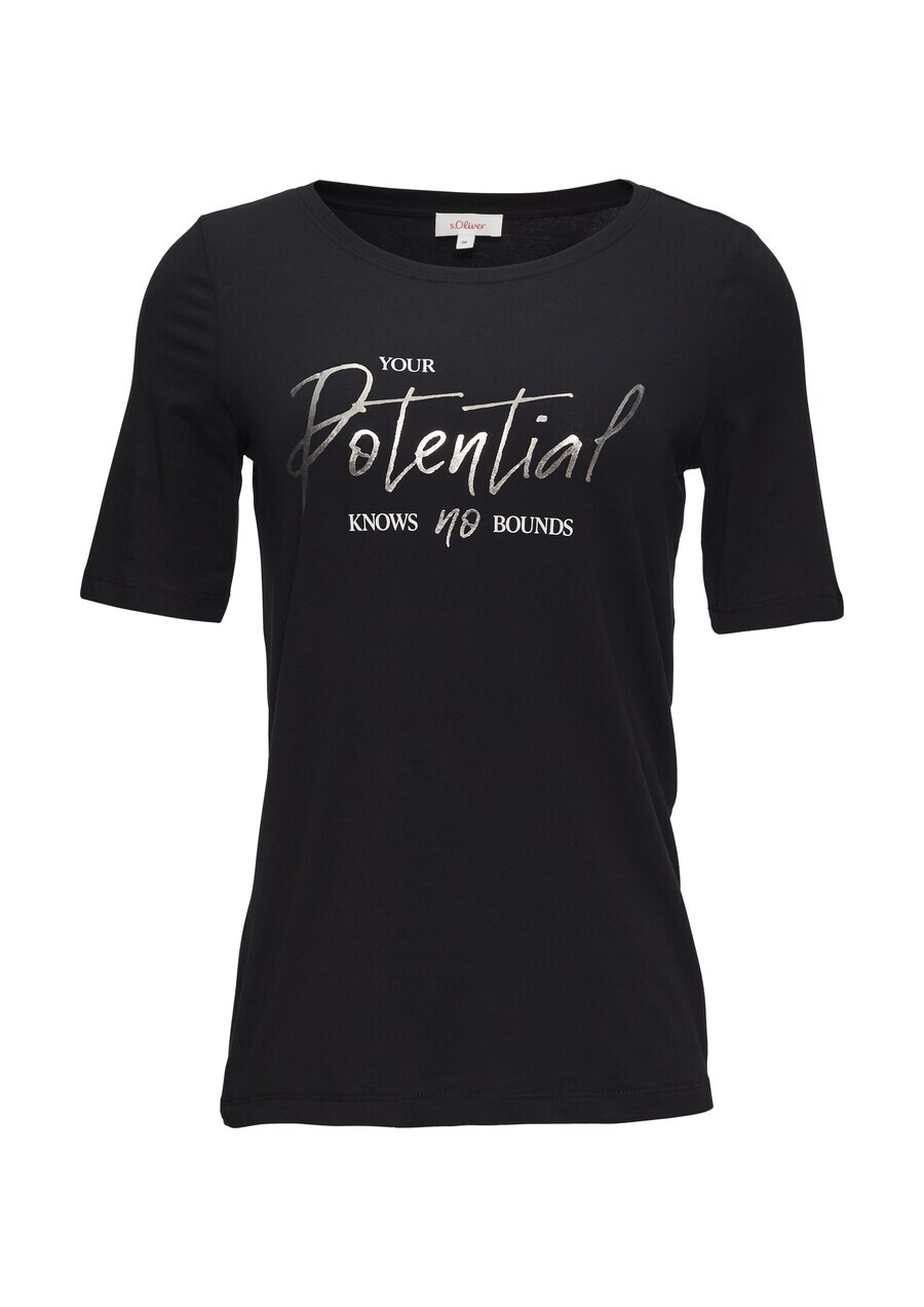 Футболка s.Oliver Shirt, черный
Футболка s.Oliver Shirt, черный