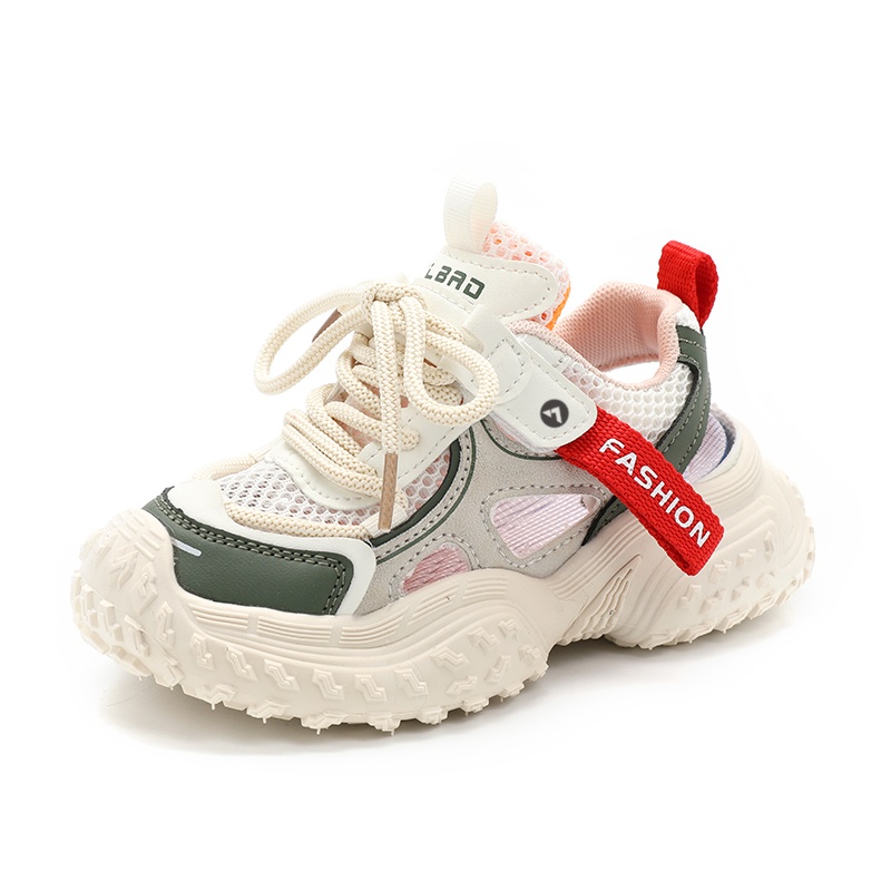 Противоскользящие, легкие, амортизирующие и дышащие повседневные кроссовки для детей TROADLOP, бежевый/зеленый
Противоскользящие, легкие, амортизирующие и дышащие повседневные кроссовки для детей TROADLOP, бежевый/зеленый